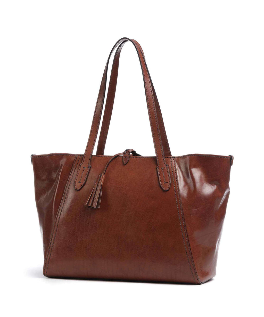 The Bridge Florentin Tote bag marrone