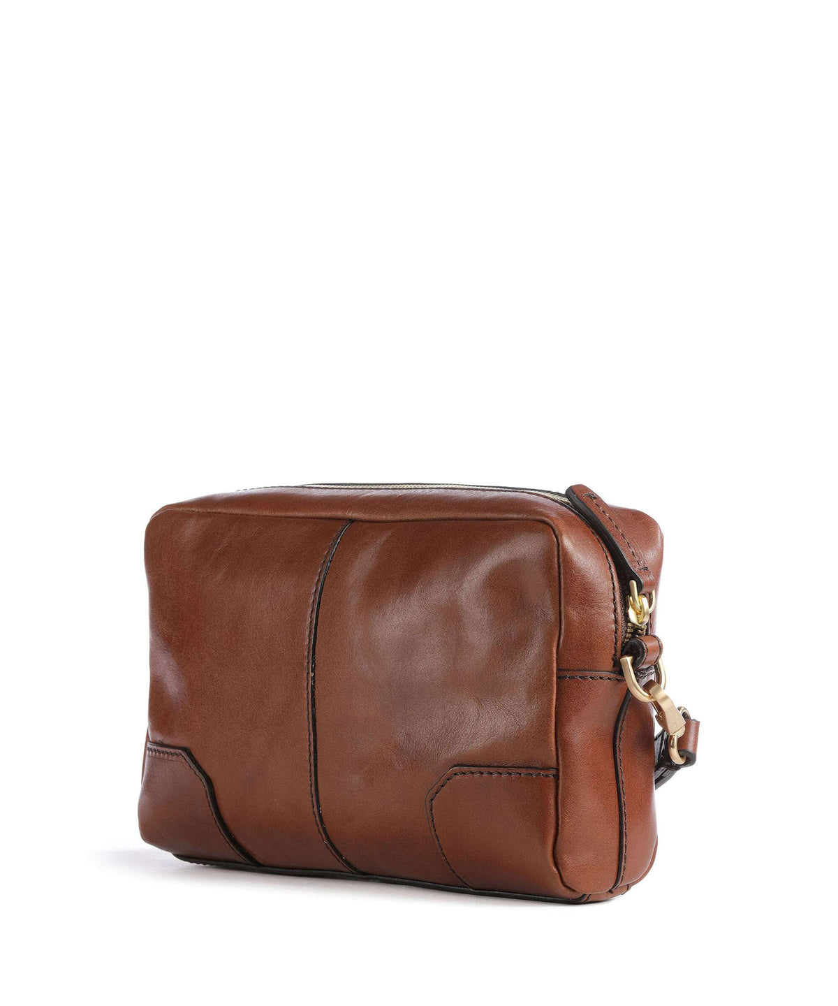 The Bridge Vespucci Wristlet marrone