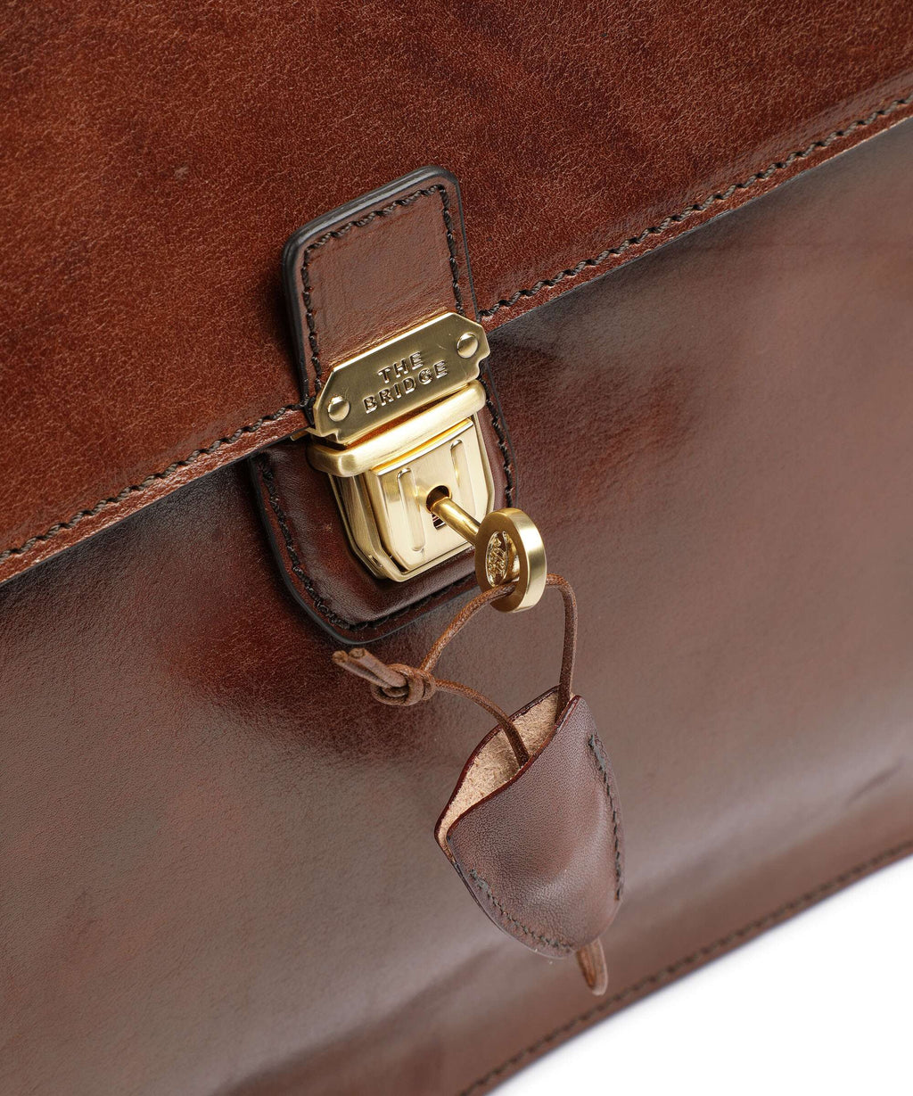 The Bridge Story Uomo Briefcase marrone