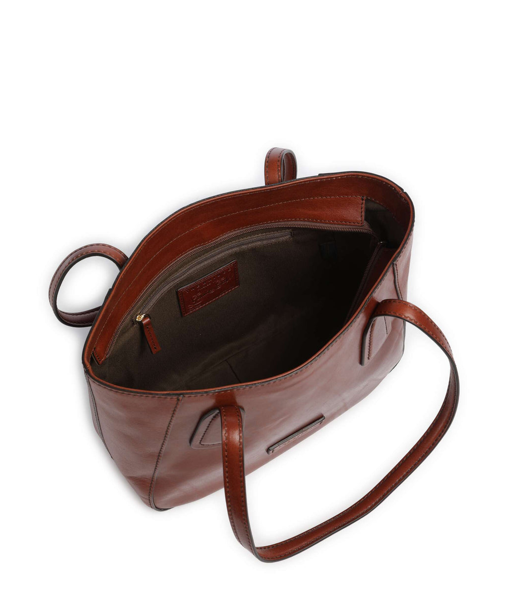 The Bridge Maddalena Tote bag marrone