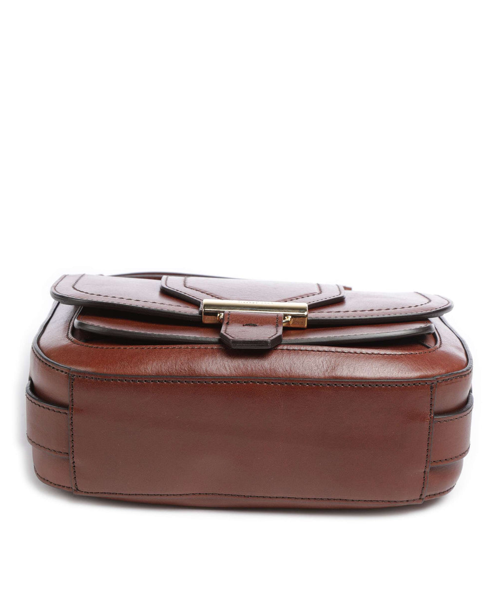 The Bridge Benedetta Crossbody bag marrone/oro