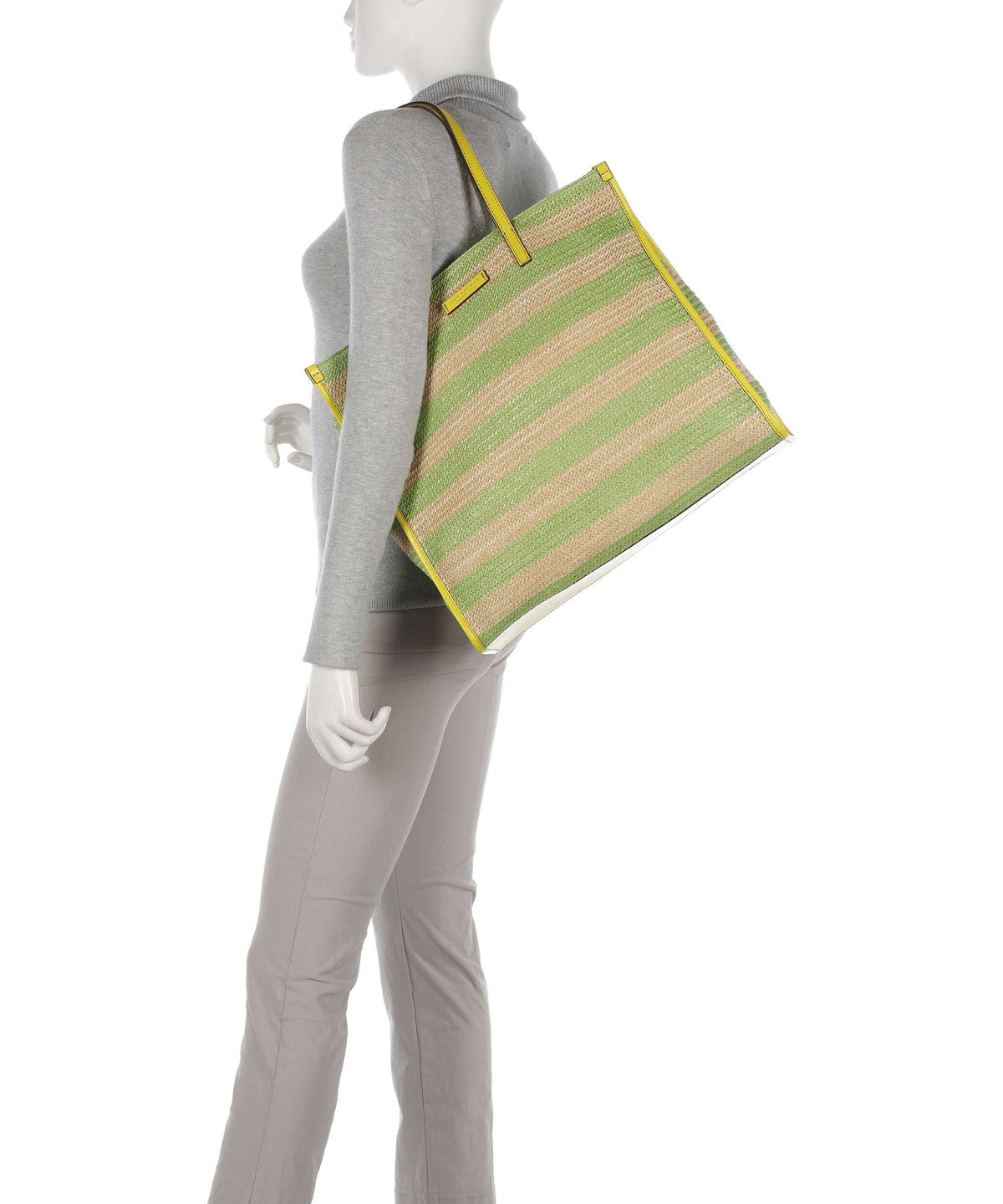 The Bridge Mirra Wow Tote bag lime