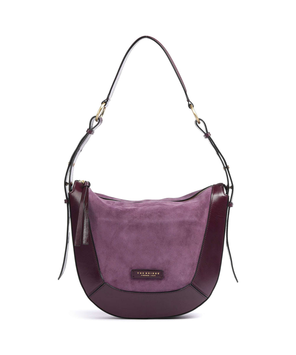 The Bridge Fedora Hobo bag grape