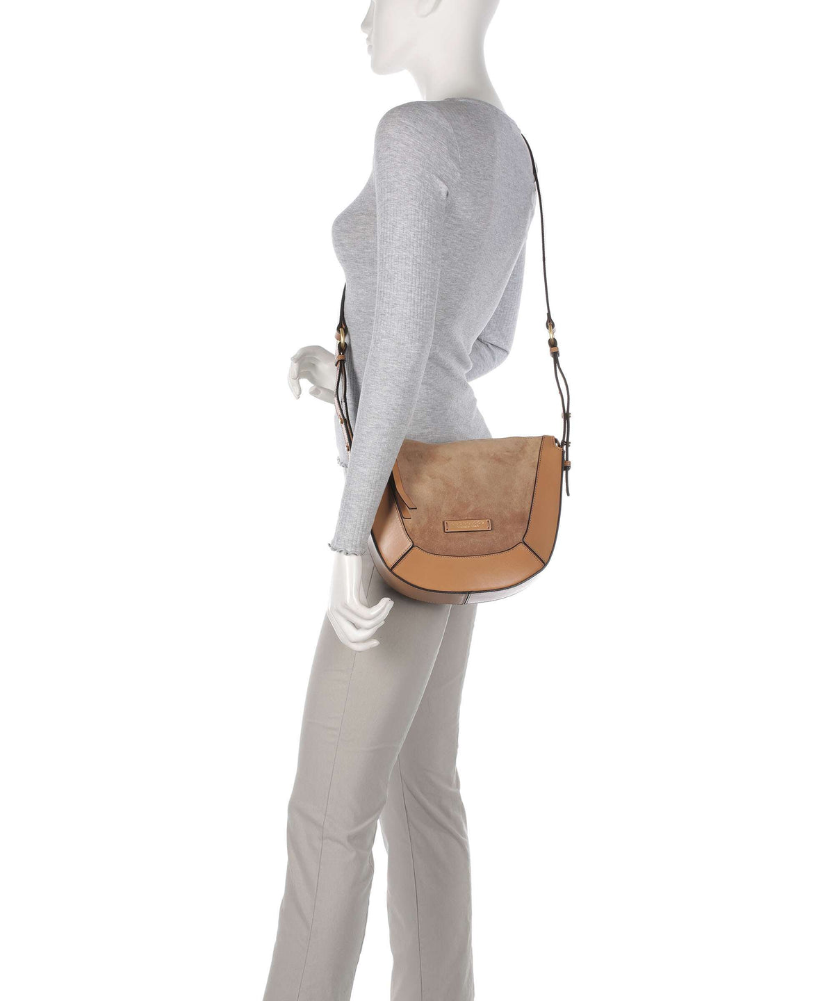 The Bridge Fedora Crossbody bag marzipan