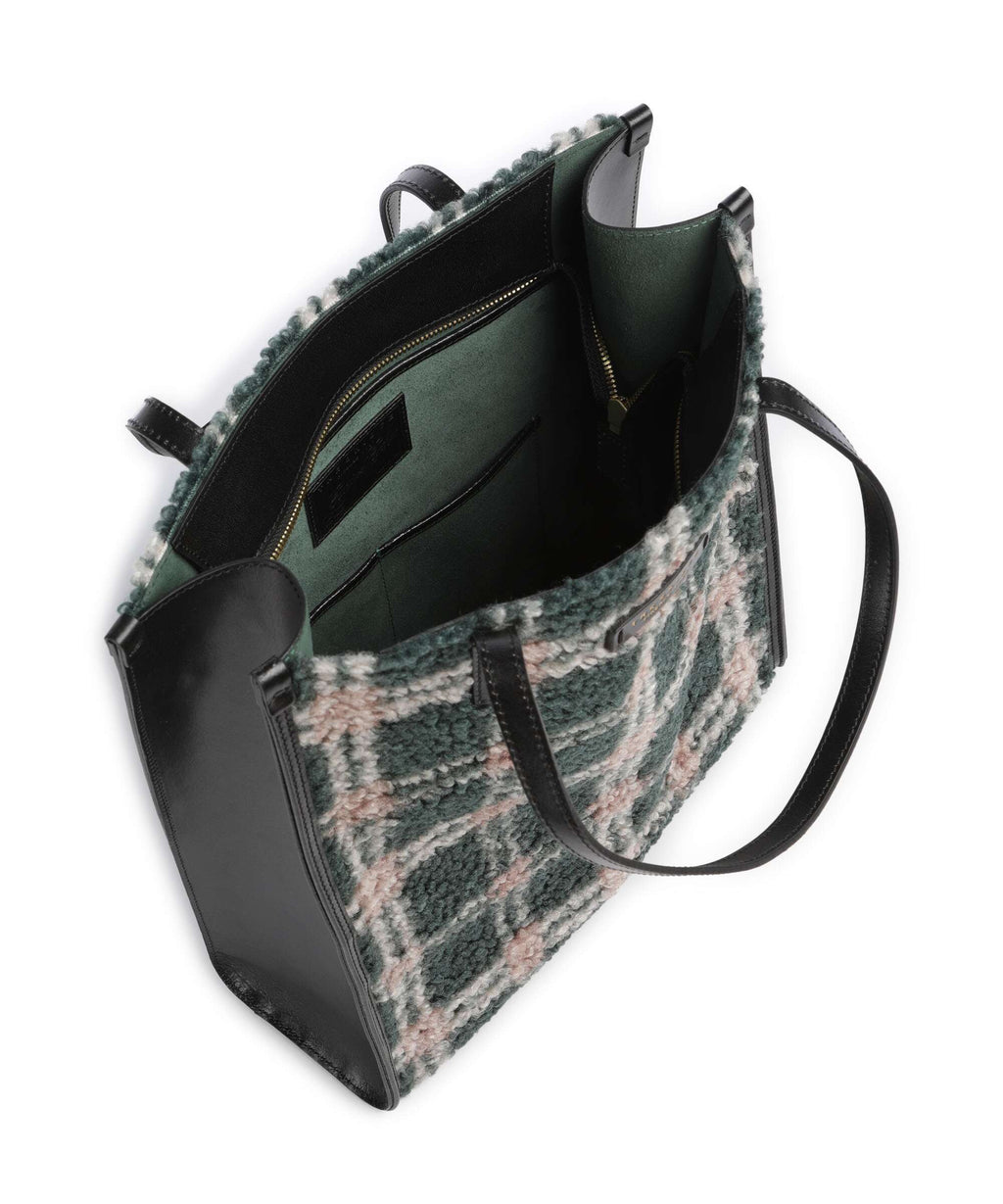 The Bridge Mirra Wow Tote bag check tirolo