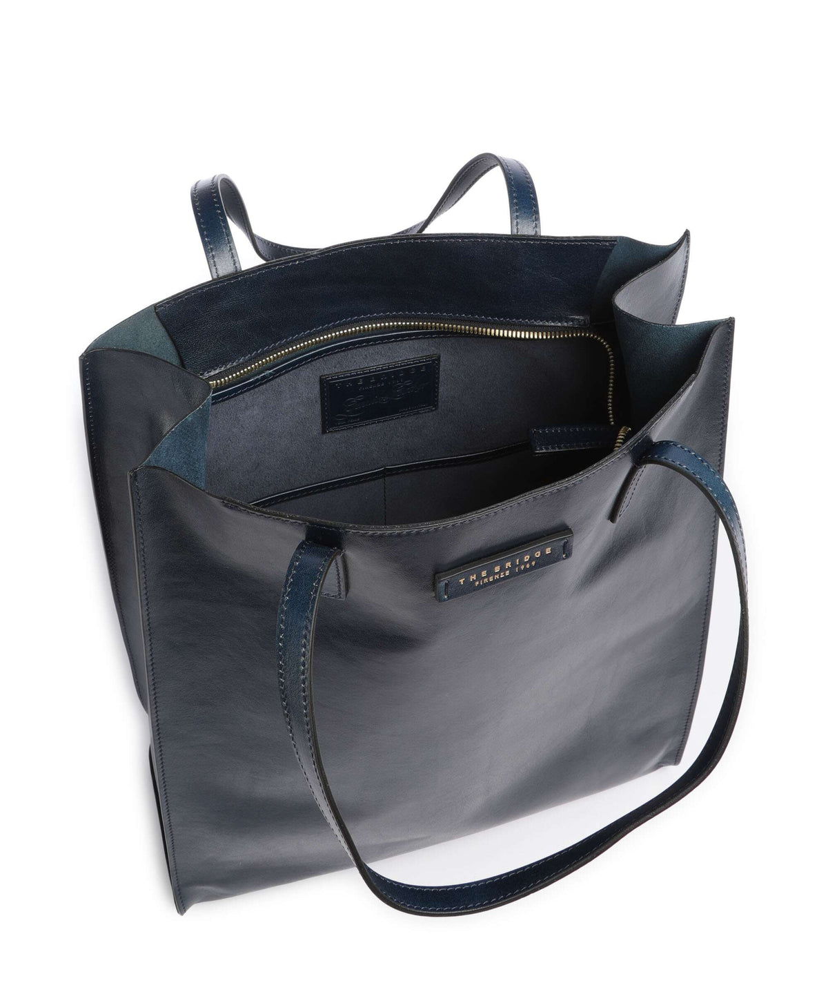 The Bridge Mirra Tote bag oltremare