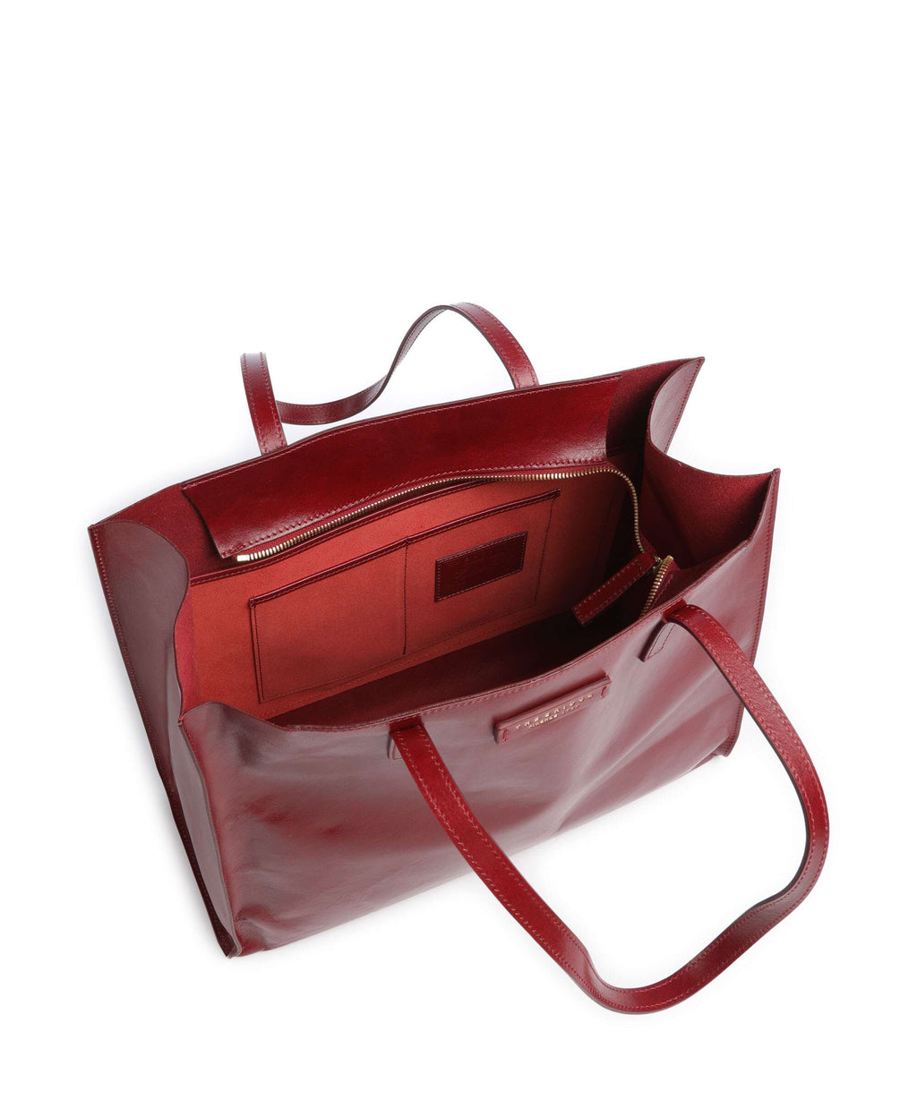 The Bridge Mirra Tote bag rosso ribes