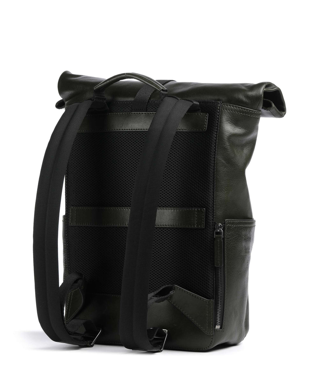 The Bridge Iacopo Rolltop backpack tirolo