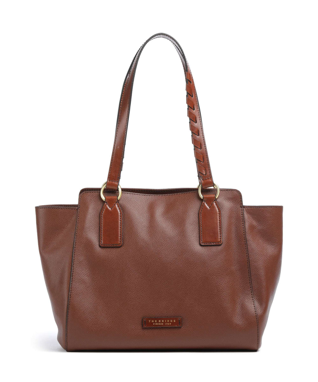 The Bridge Ines Tote bag marrone
