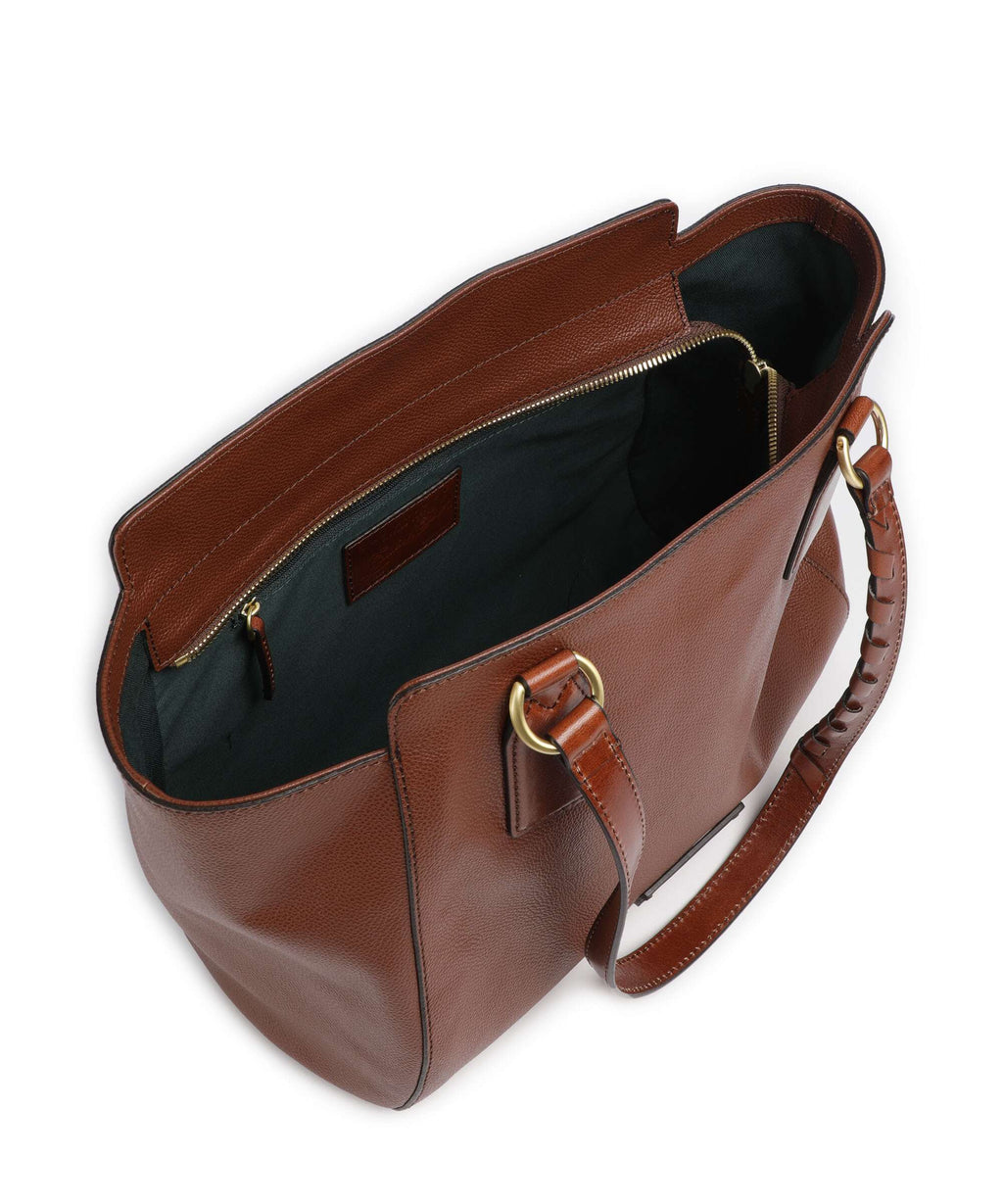 The Bridge Ines Tote bag marrone