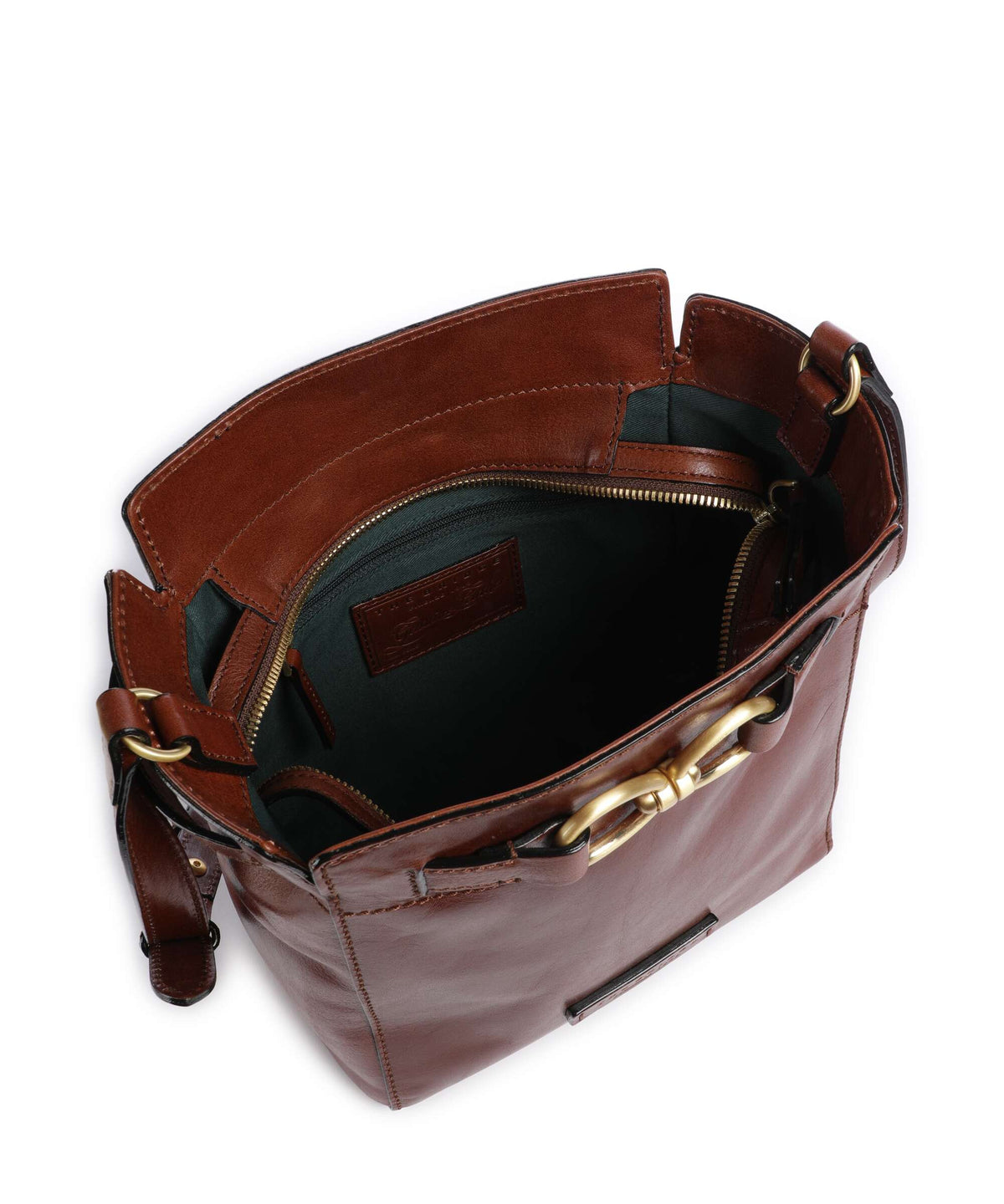 The Bridge Isotta Crossbody bag marrone