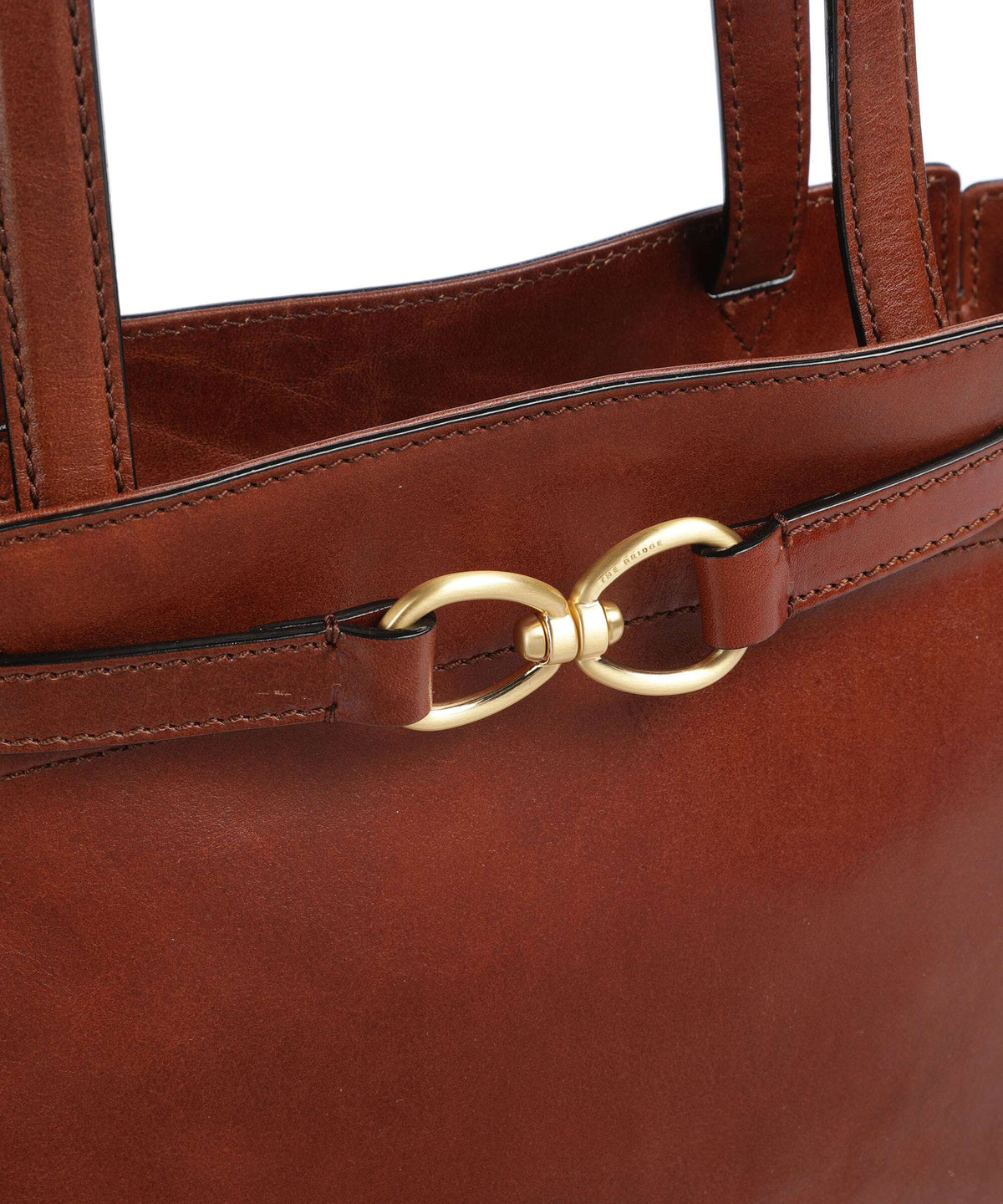 The Bridge Isotta Tote bag marrone