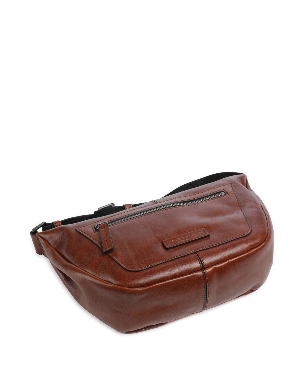 The Bridge Igor Crossbody bag marrone/rut scamosciato opaco