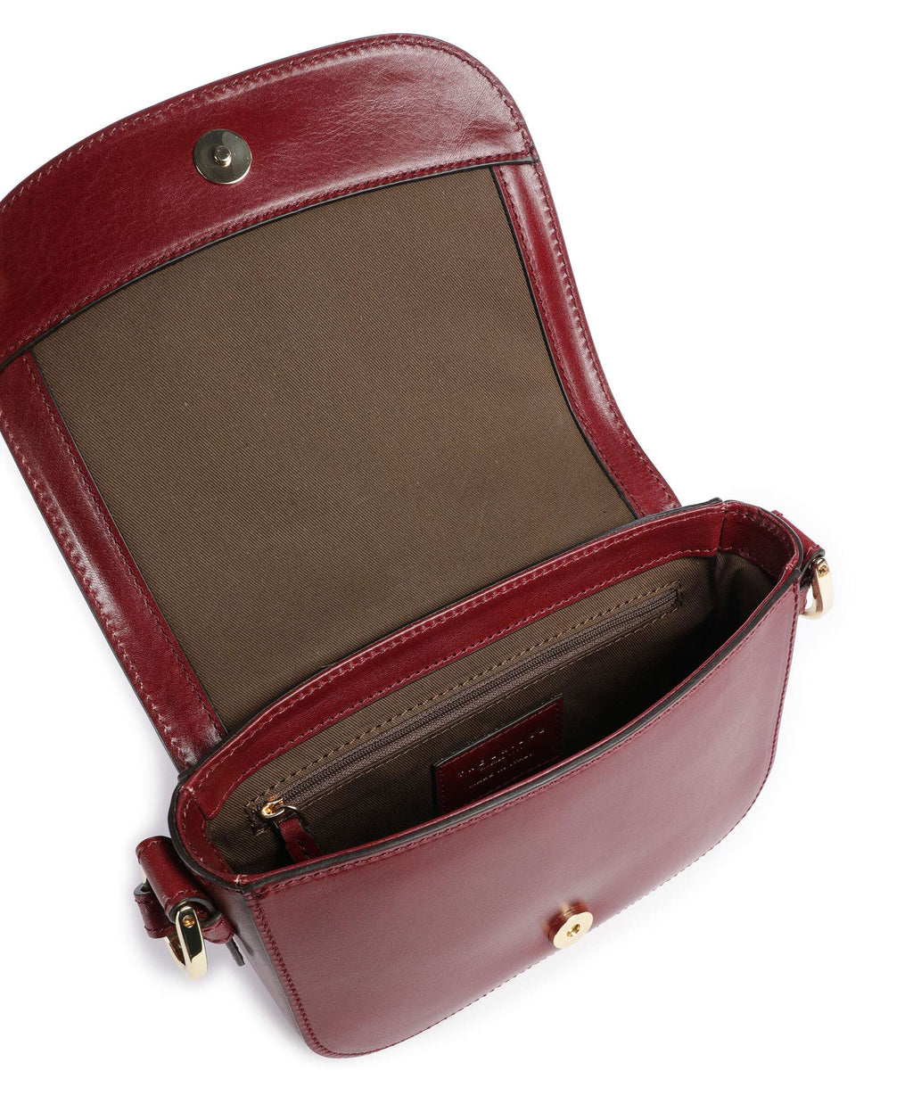 The Bridge Faentina Crossbody bag dark red