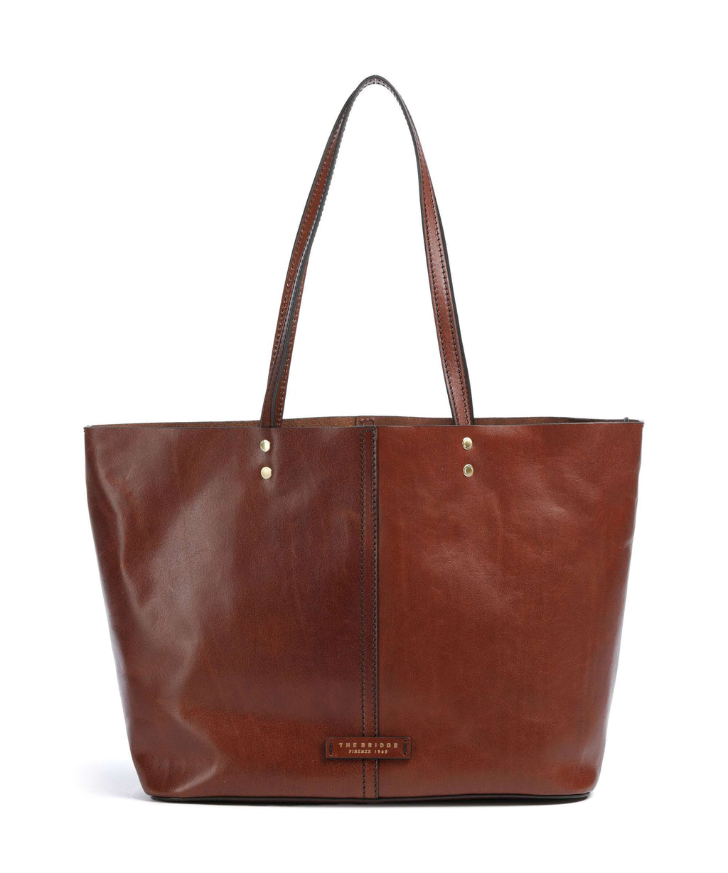 The Bridge Lisa Tote bag marrone