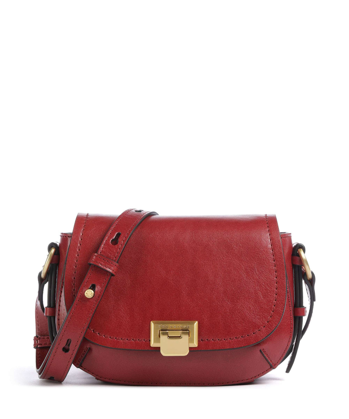 The Bridge Federica Crossbody bag mattone