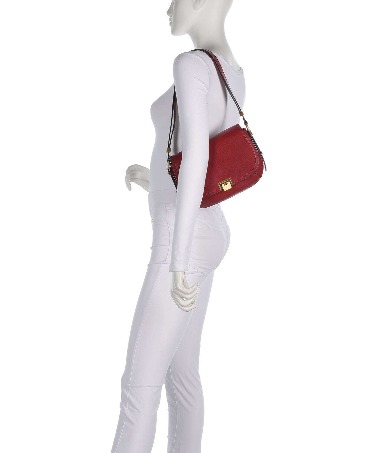 The Bridge Federica Shoulder bag mattone