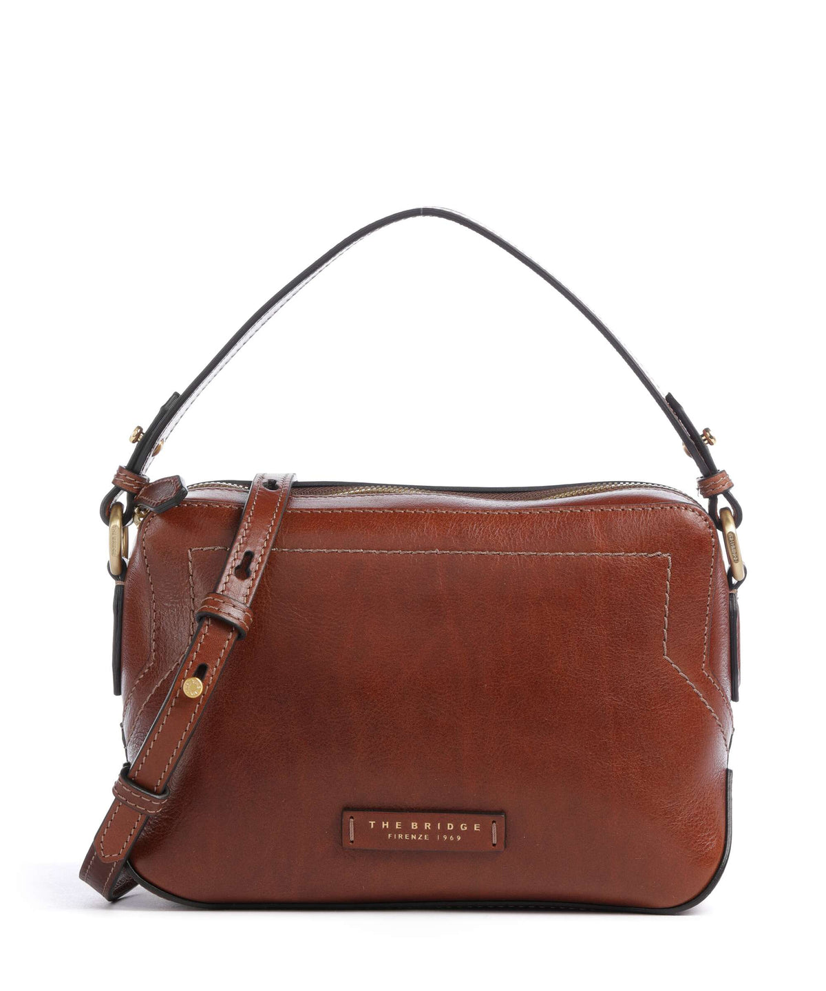 The Bridge Larissa Crossbody bag marrone