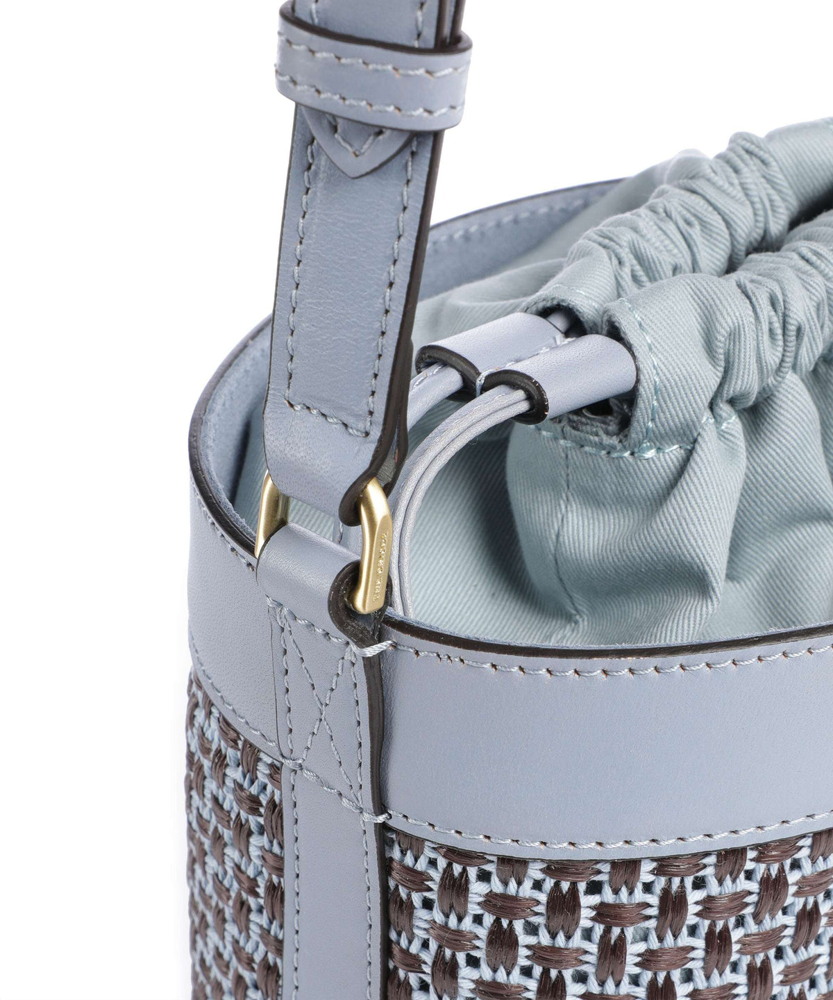 The Bridge Luna Bucket bag acqua