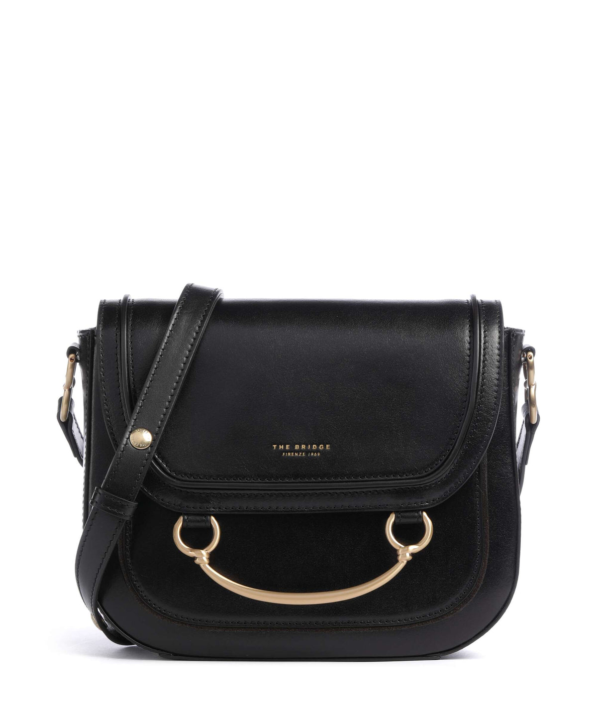 The Bridge Luce Crossbody bag nero