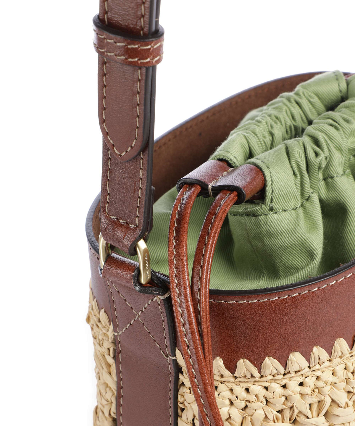 The Bridge Luna Bucket bag marrone