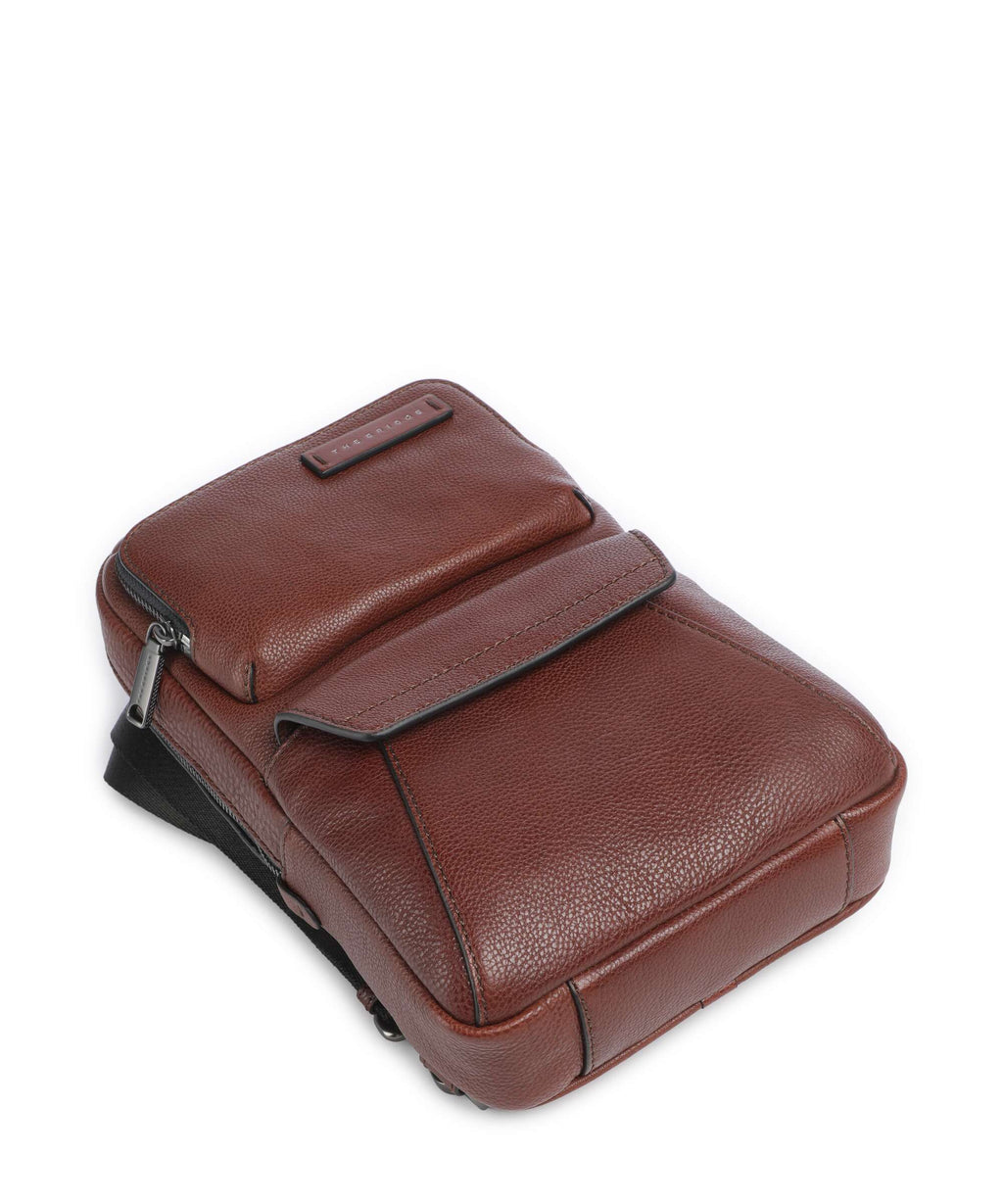 The Bridge Ludovico Sling bag marrone
