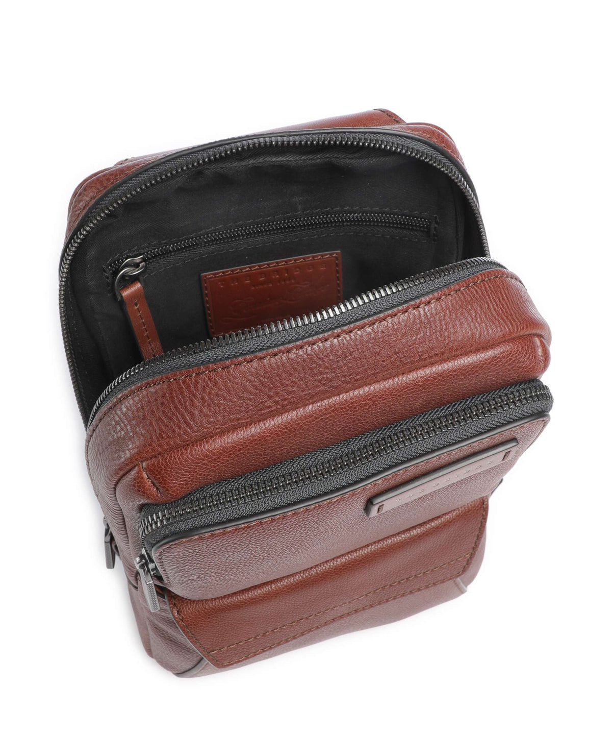 The Bridge Ludovico Sling bag marrone