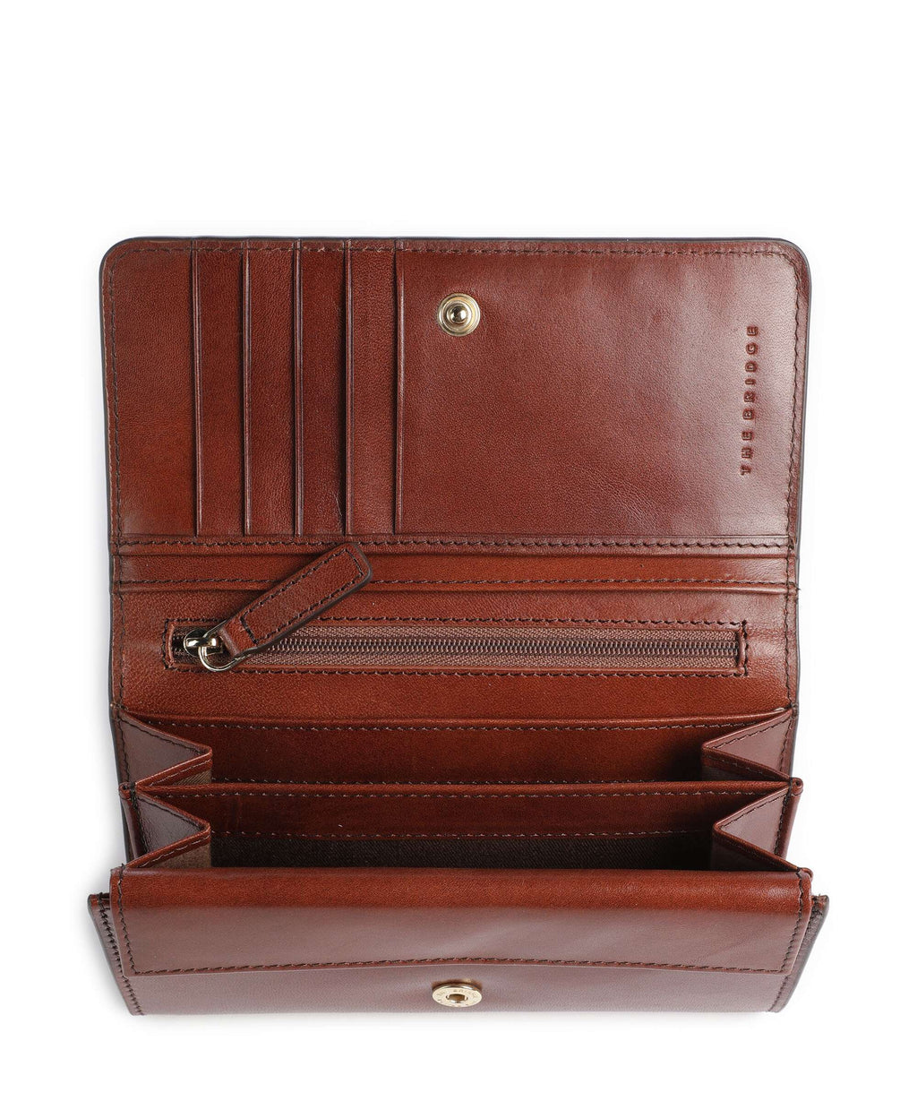 The Bridge Cecilia Wallet marrone