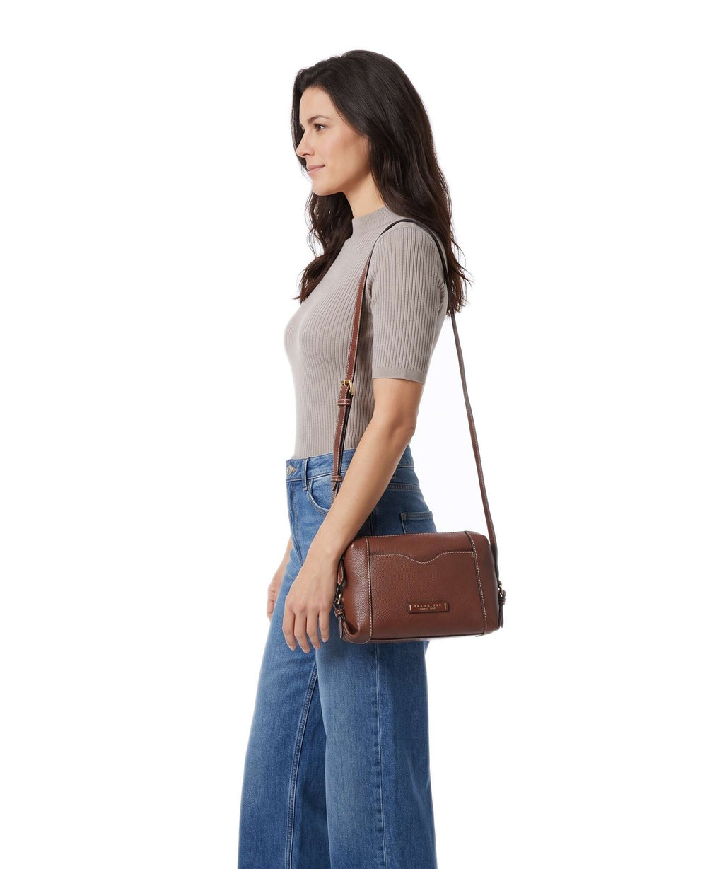The Bridge Gemma Crossbody bag marrone