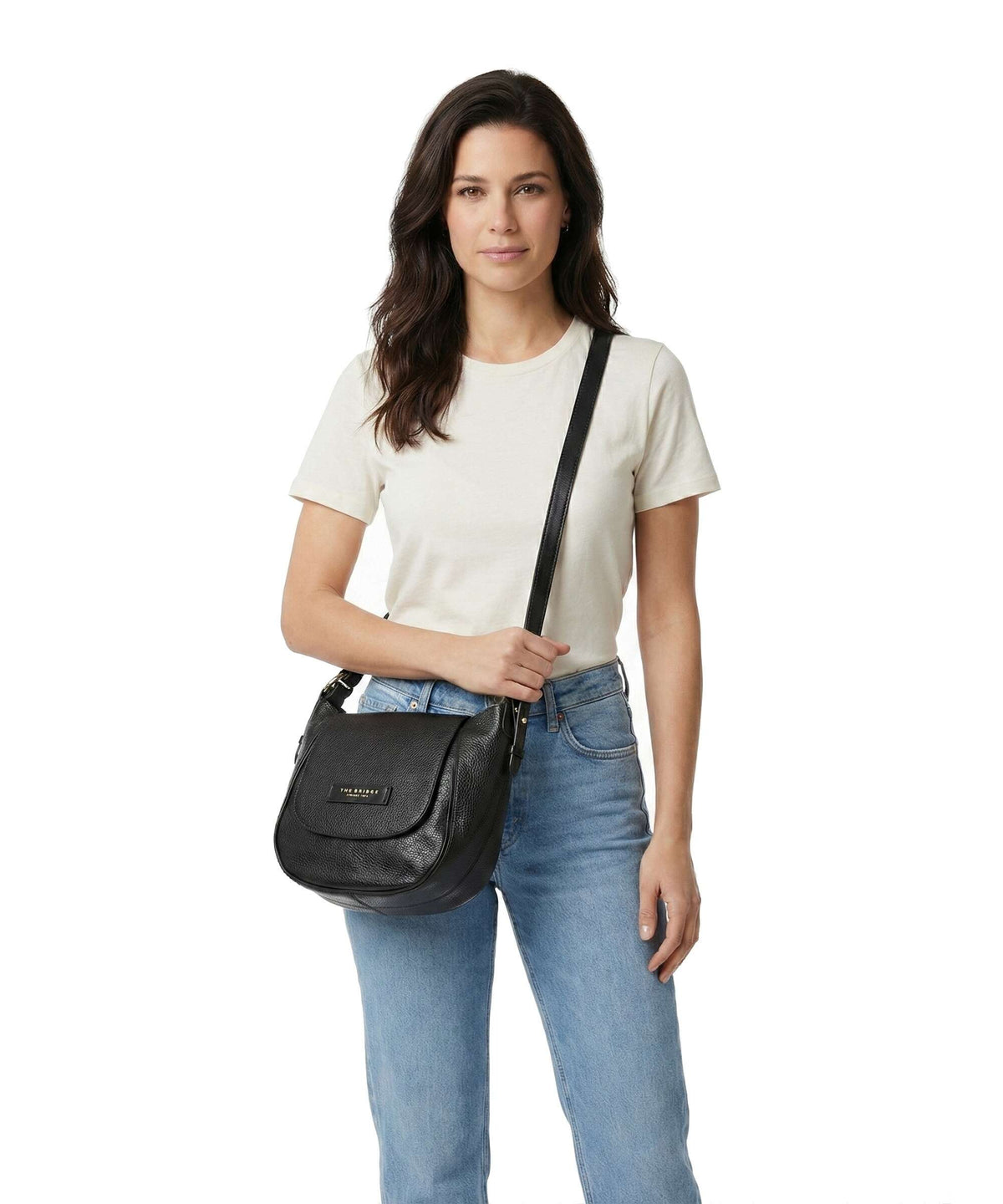 The Bridge Domitilla Crossbody bag nero