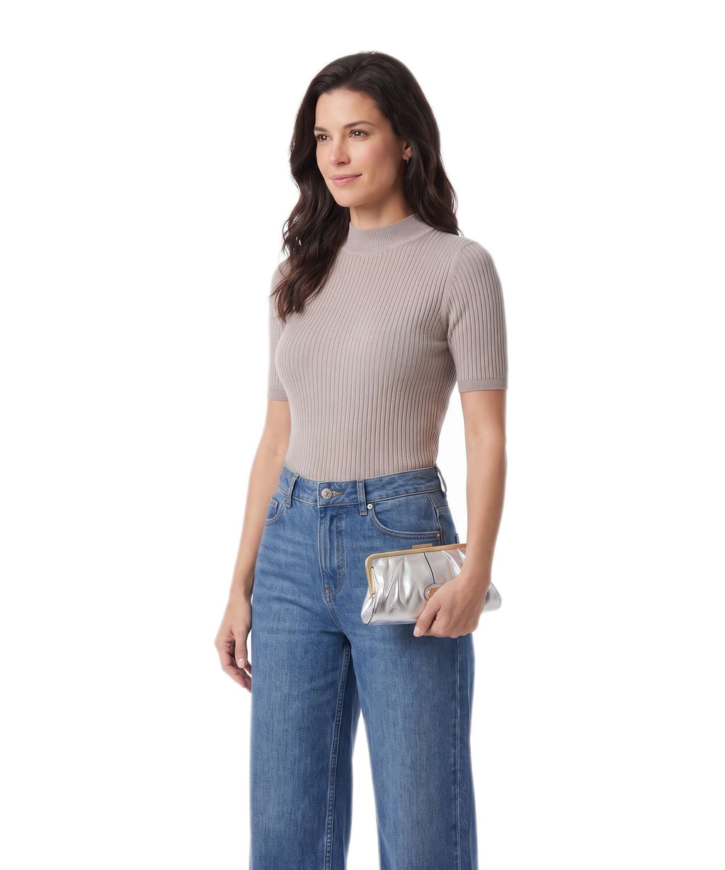 The Bridge Story Donna Clutch bag silver
