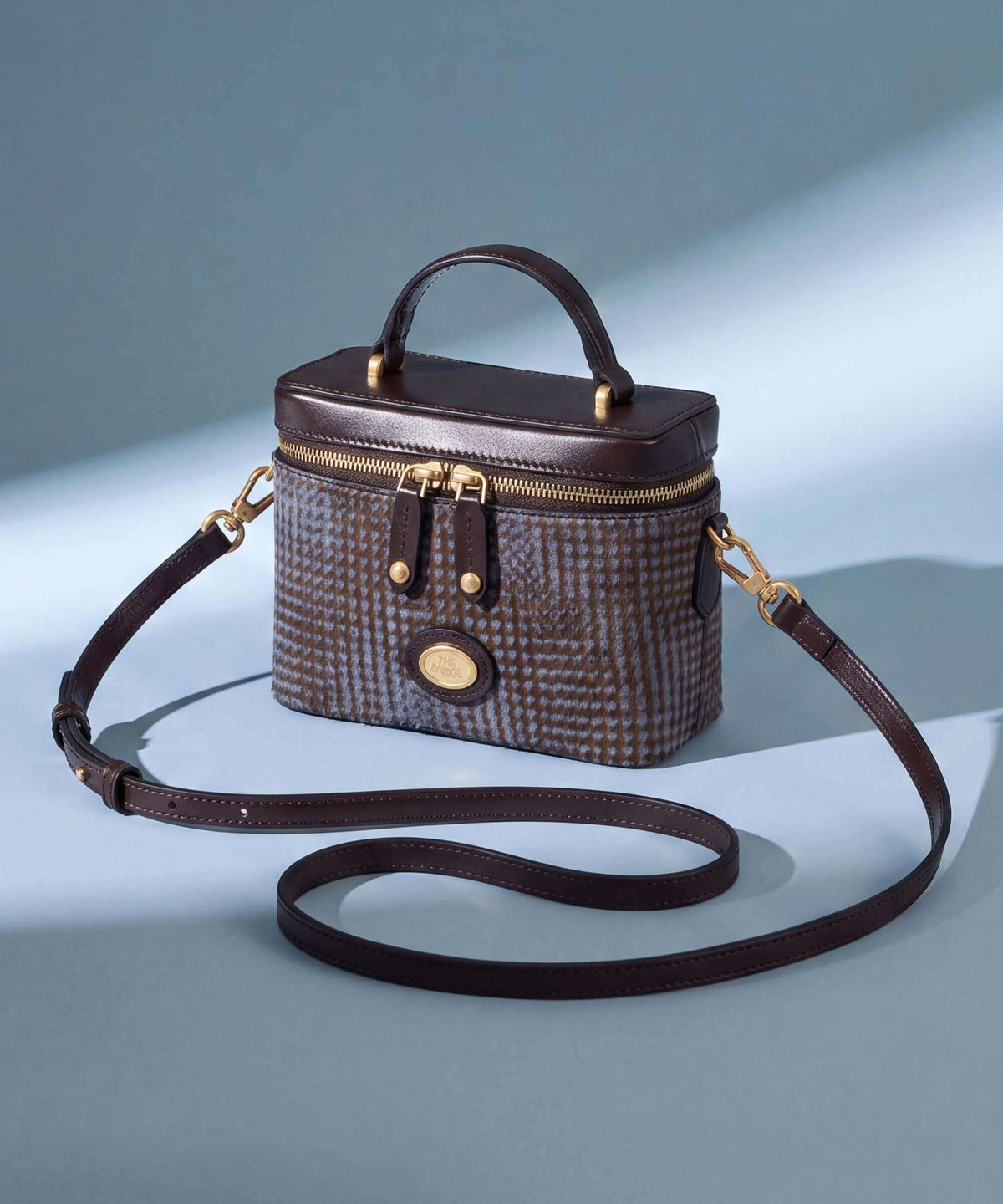 The Bridge Story Donna Crossbody bag moka/azzurro