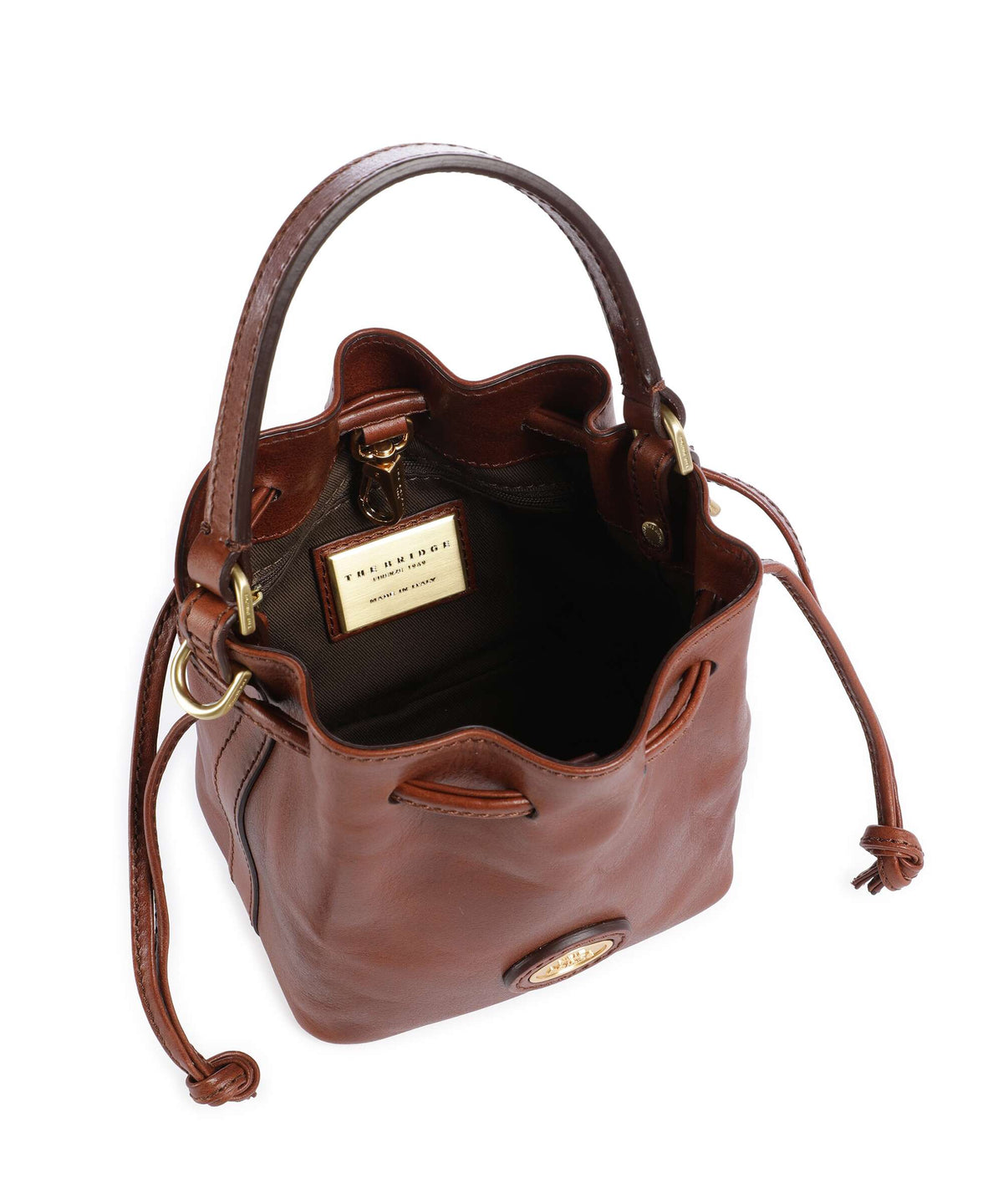 The Bridge Story Donna Bucket bag marrone