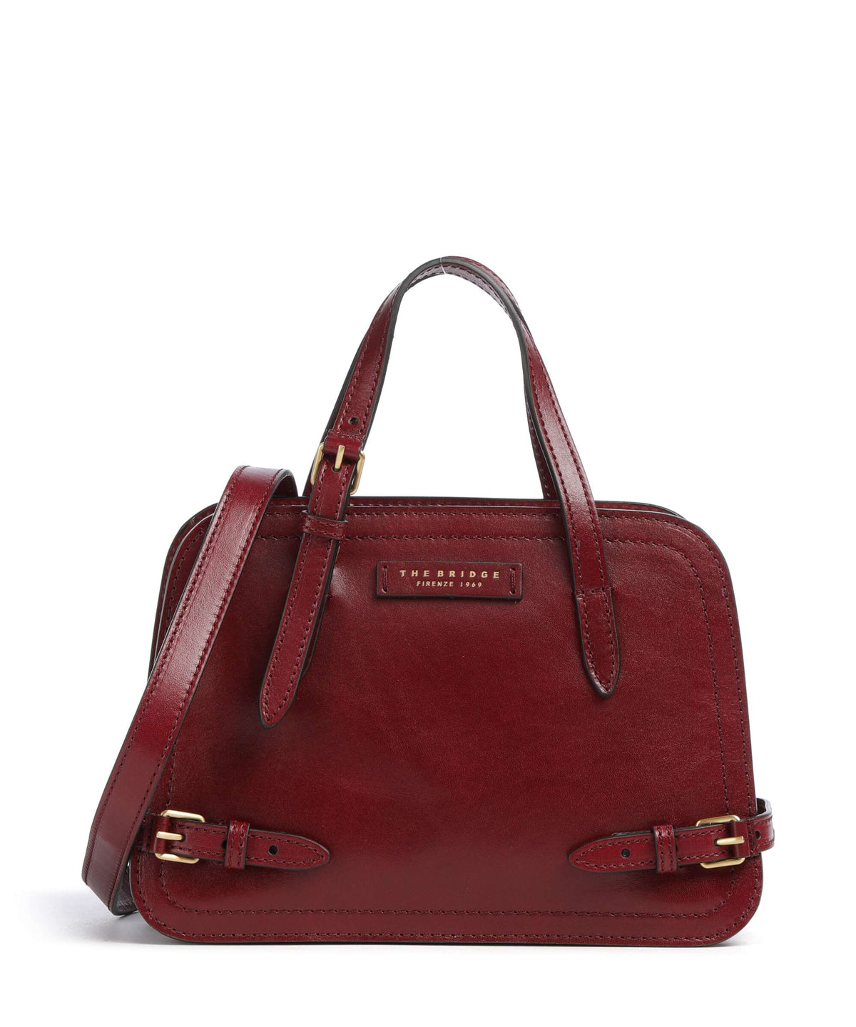 The Bridge Monica Handbag barolo