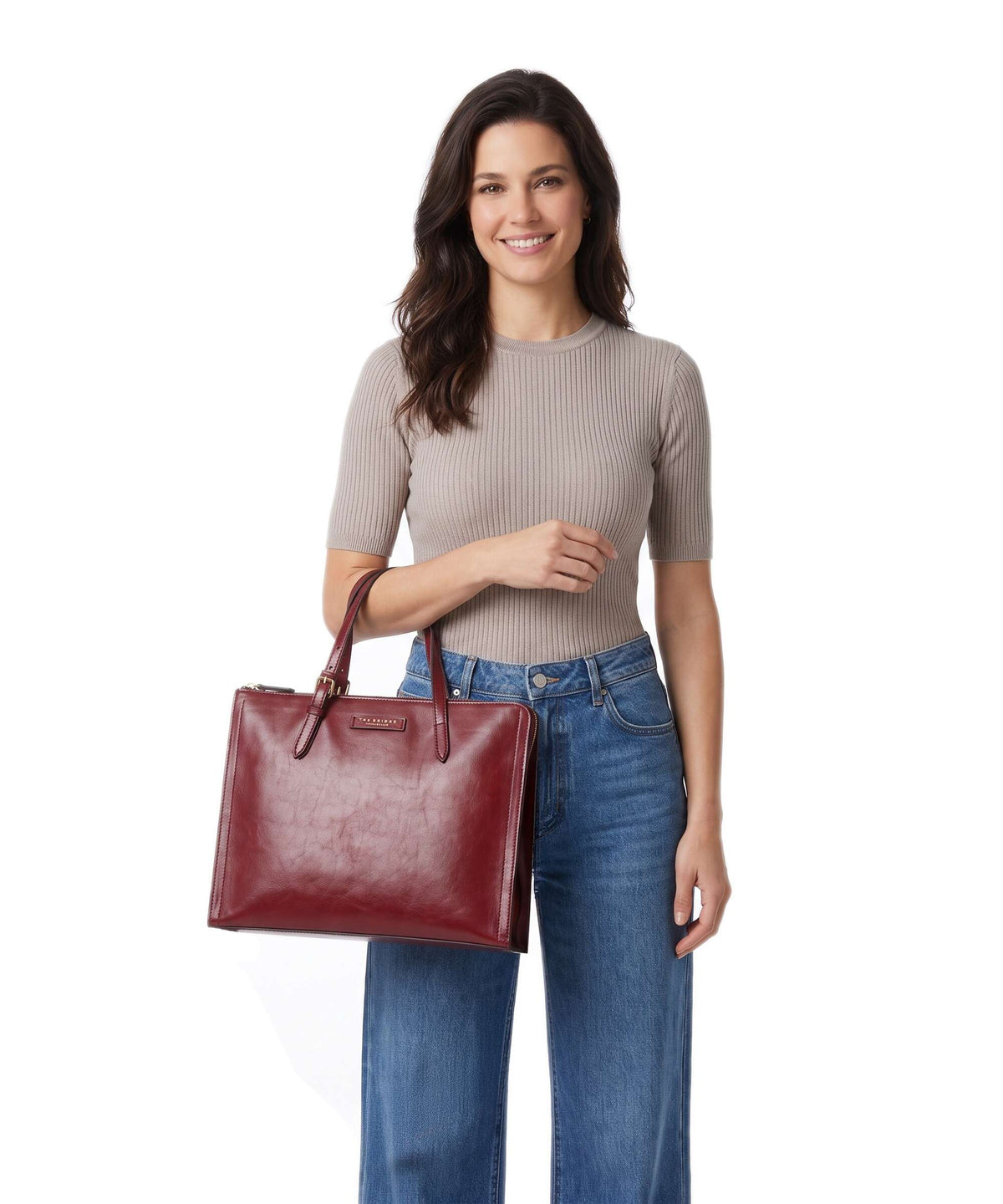 The Bridge Monica Laptop bag barolo