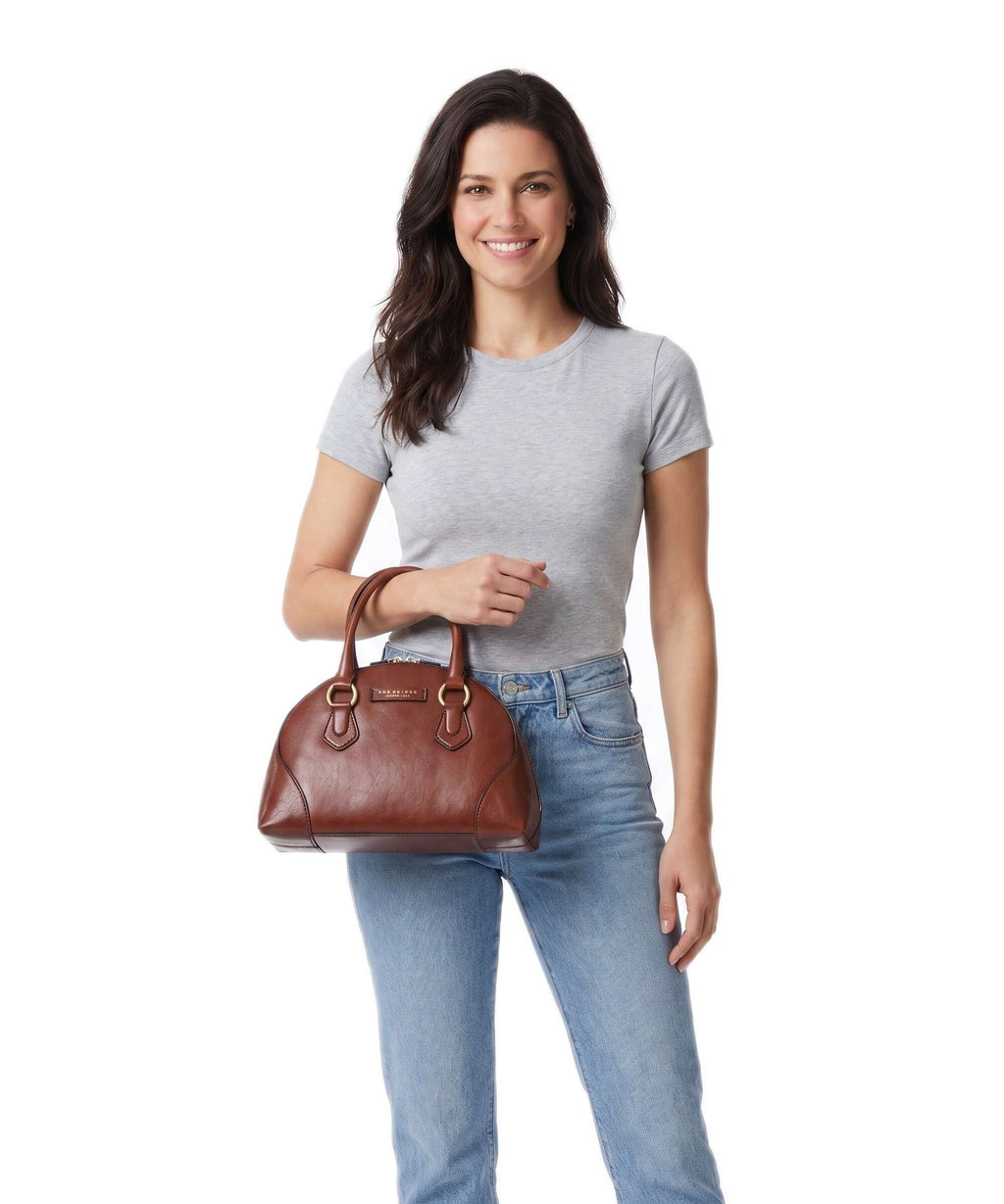 The Bridge Magda Handbag marrone