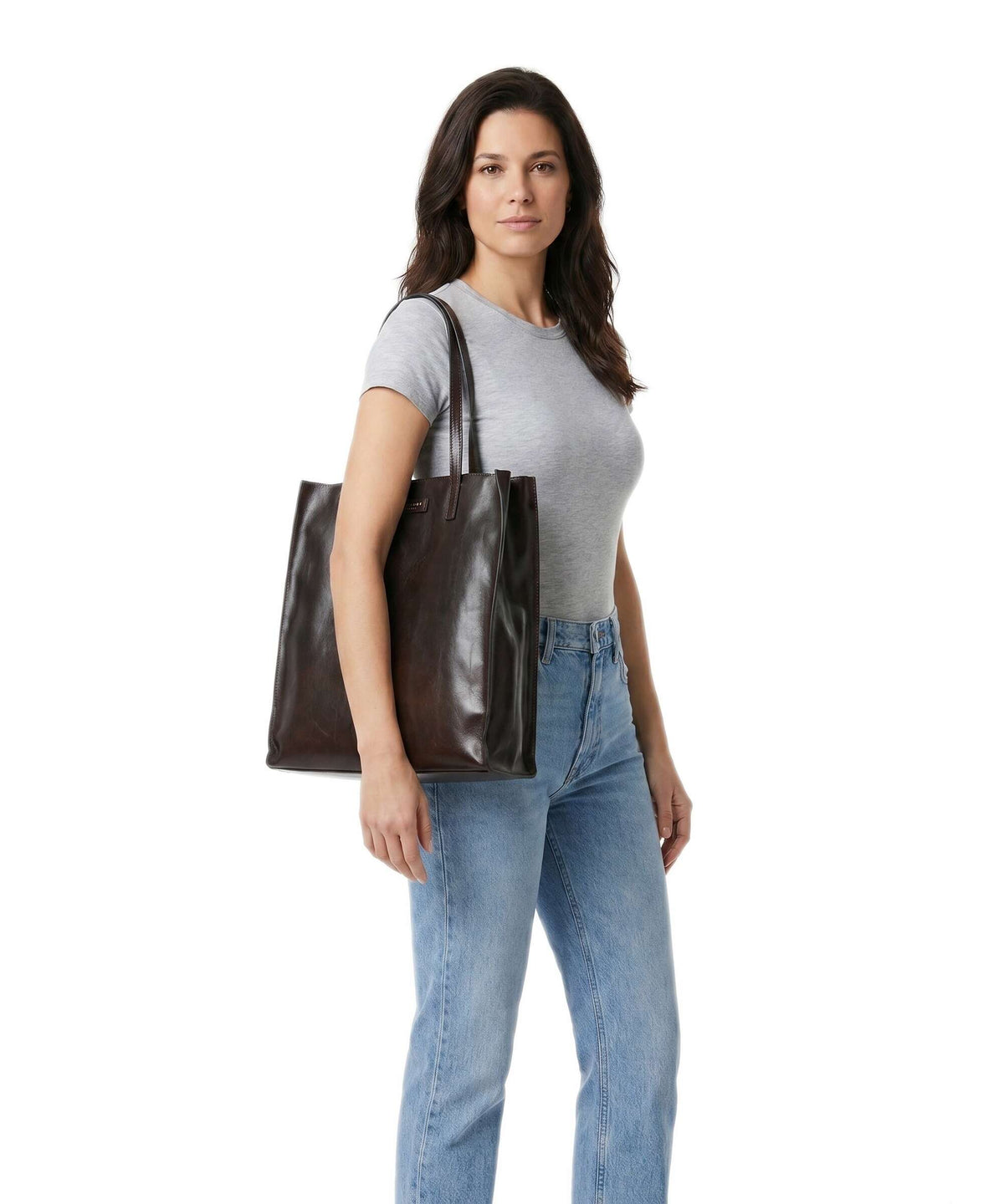 The Bridge Mirra Tote bag moka
