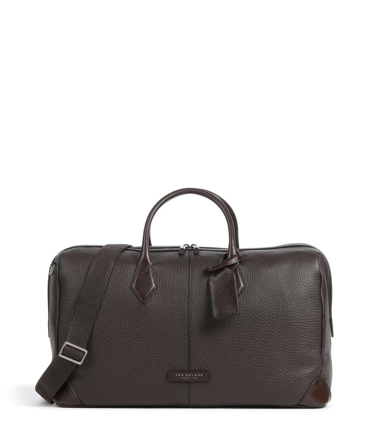 The Bridge Travel Soft Weekend bag moka