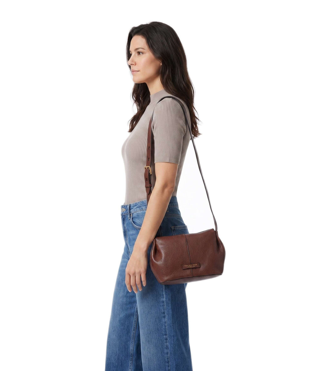 The Bridge Marisa Crossbody bag marrone