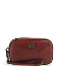 The Bridge Gallileo Wristlet marrone