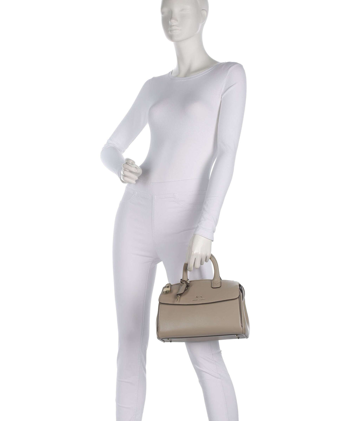 Armani Exchange Jane M Handbag sand