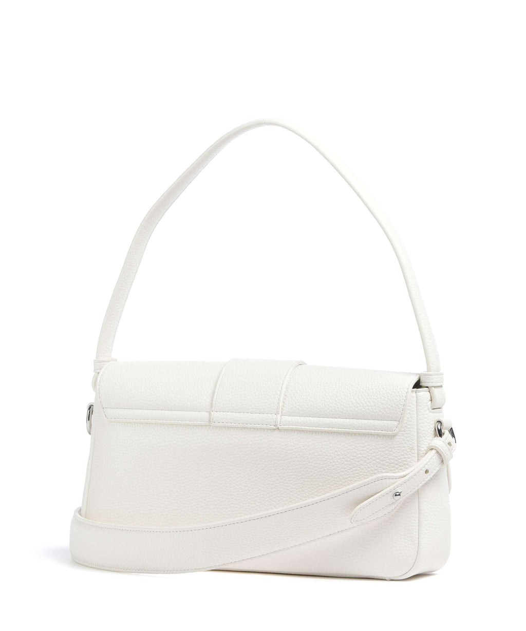 Armani Exchange Susy Soft Shoulder bag off white