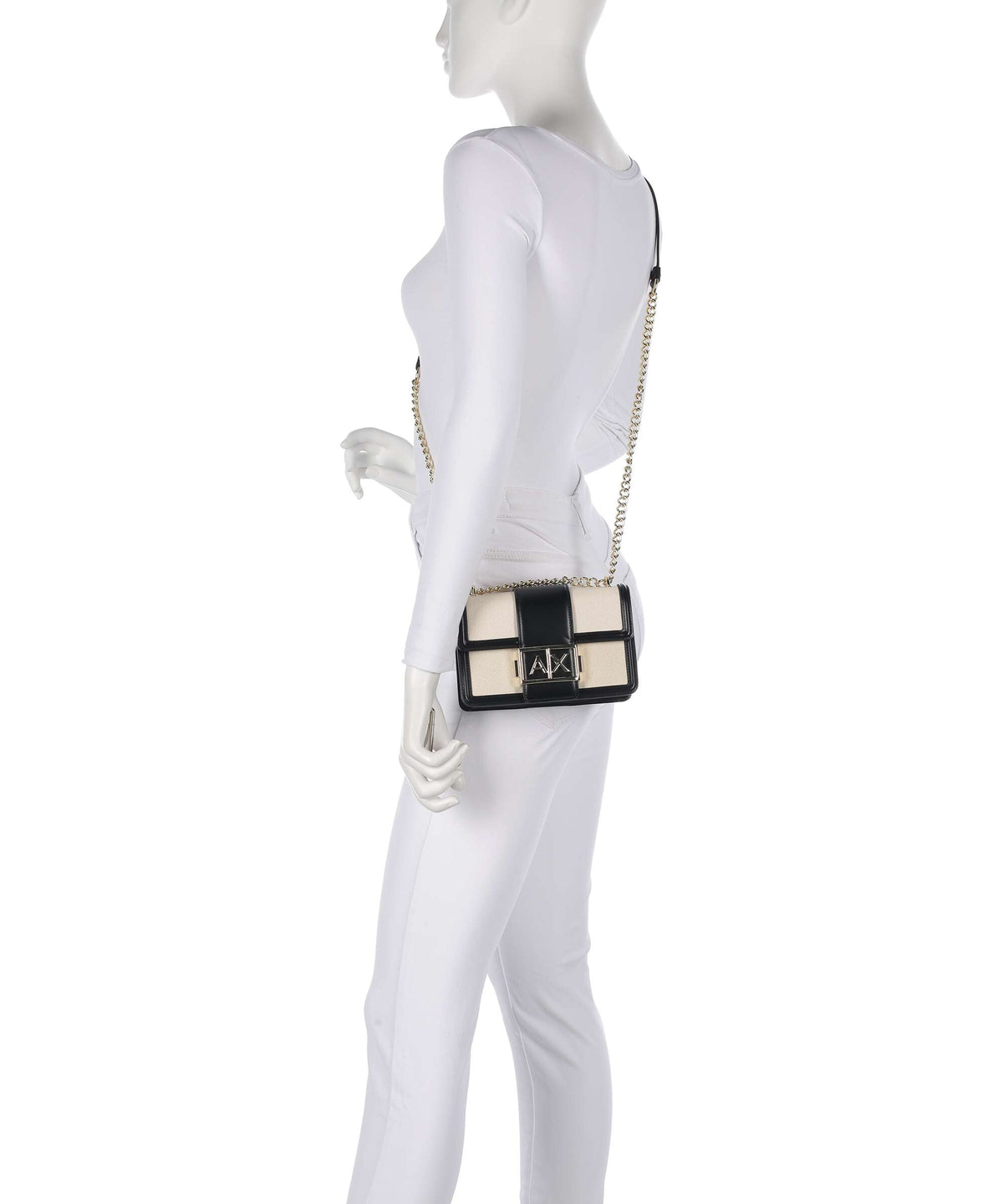 Armani Exchange Wonder S Shoulder bag natural/black