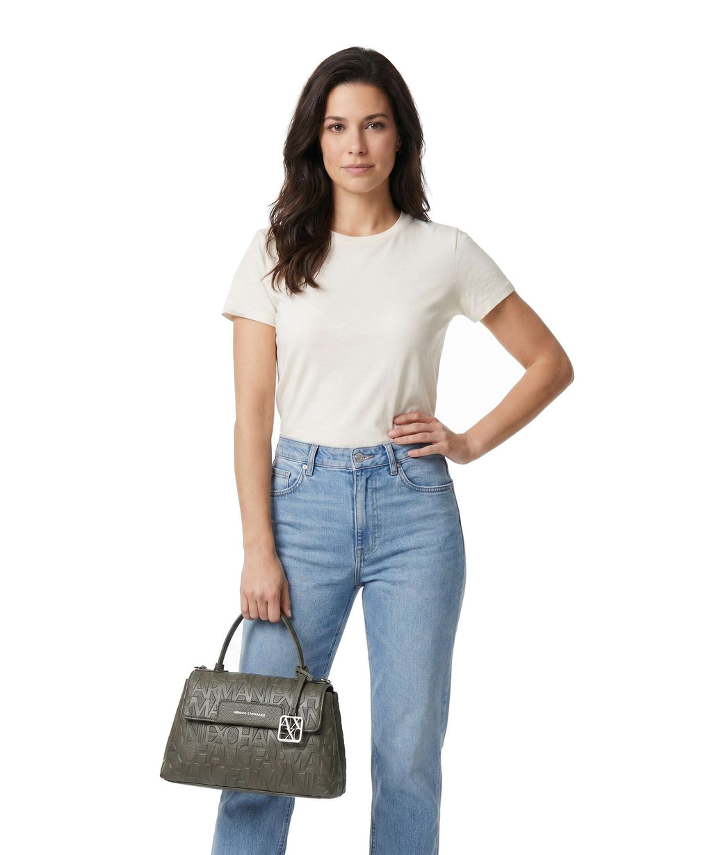 Armani Exchange Liz Handbag savanna
