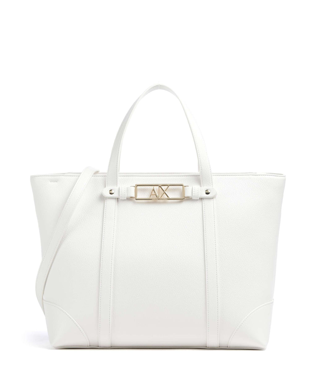 Armani Exchange Polly Handbag off white