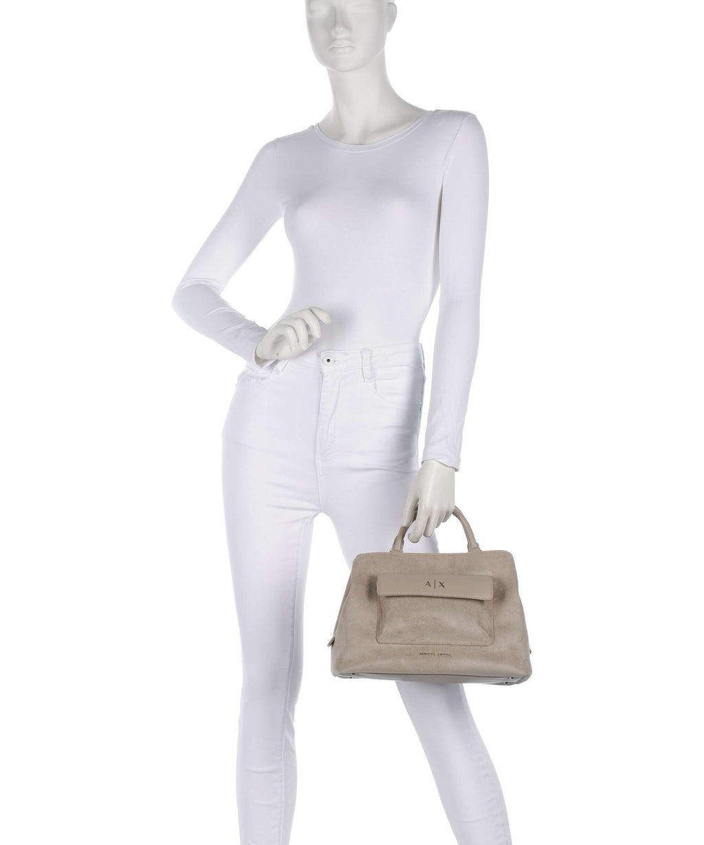 Armani Exchange Nicole M Handbag sand