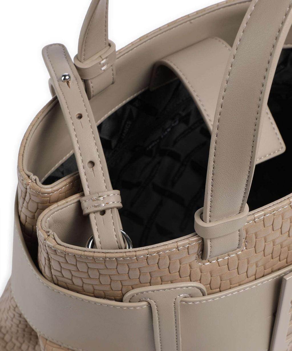 Armani Exchange Susy Soft Woven S Handbag sand