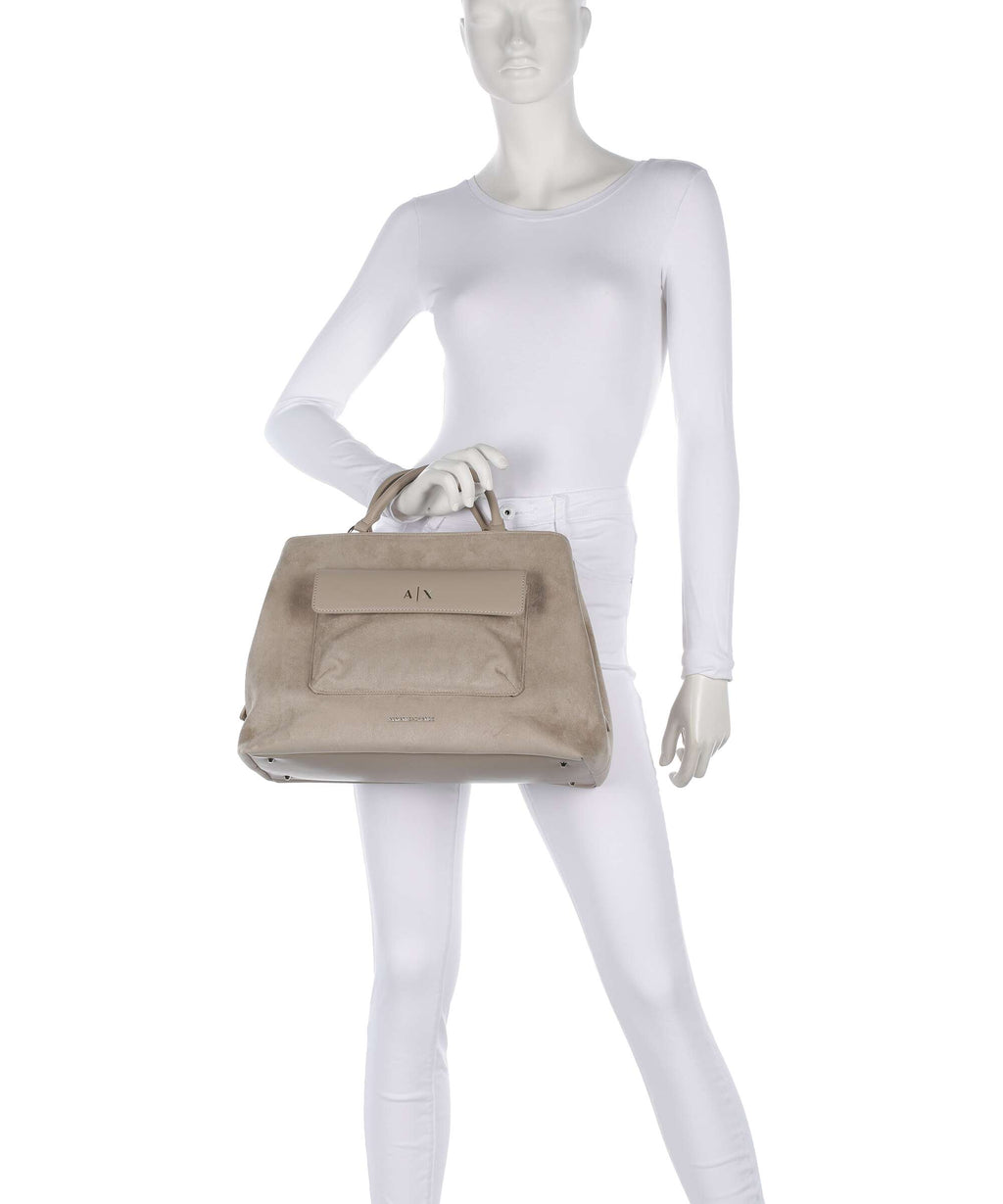 Armani Exchange Nicole L Handbag sand