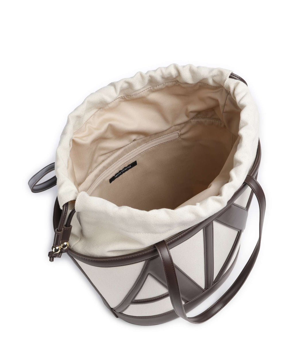 Armani Exchange Marisol Bucket bag natural/dusk shade