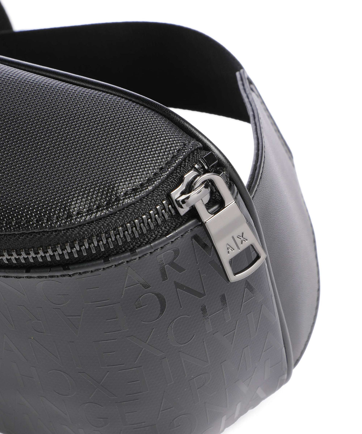 Armani Exchange Dylan Belt bag black/gunmetal/shiny black